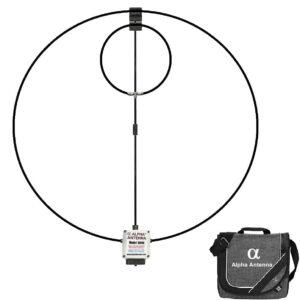 10-40M 100W HF MagLoop Magnetic Loop Antenn som tillval tillgänglig 6M VHF UHF