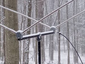 Yagi Deployed with Ice
