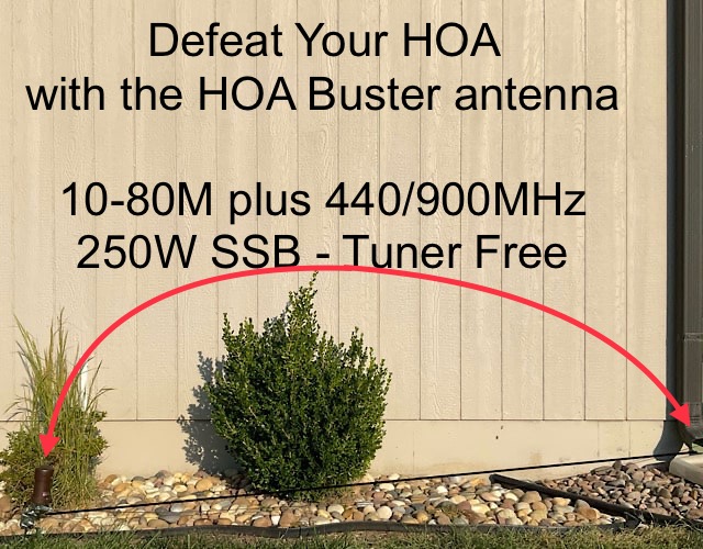 A Surprise Left Field Home Run! HOA Buster HF Antenna