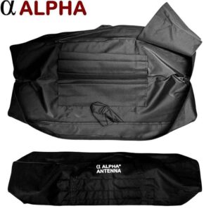 Zippered non-padded bag with carrying handles