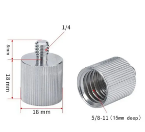 5/8 11 to 1/4 20 adapter