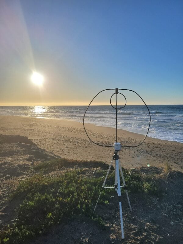 National MW Loop Antenna RD-9170動作未確認 10-80M HF/VHF/UHF 100W MagLoop Magnetic Loop Antenna