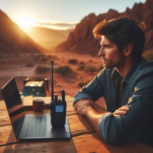 Digital HF Operator in the Desert