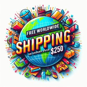 Free worldwide shipping 250