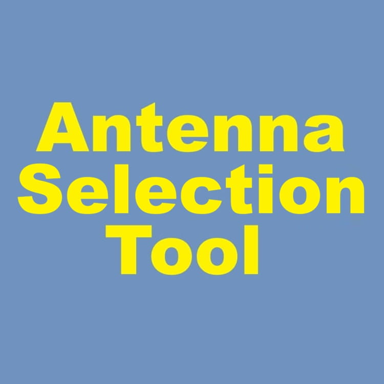 Antenna Selection Tool