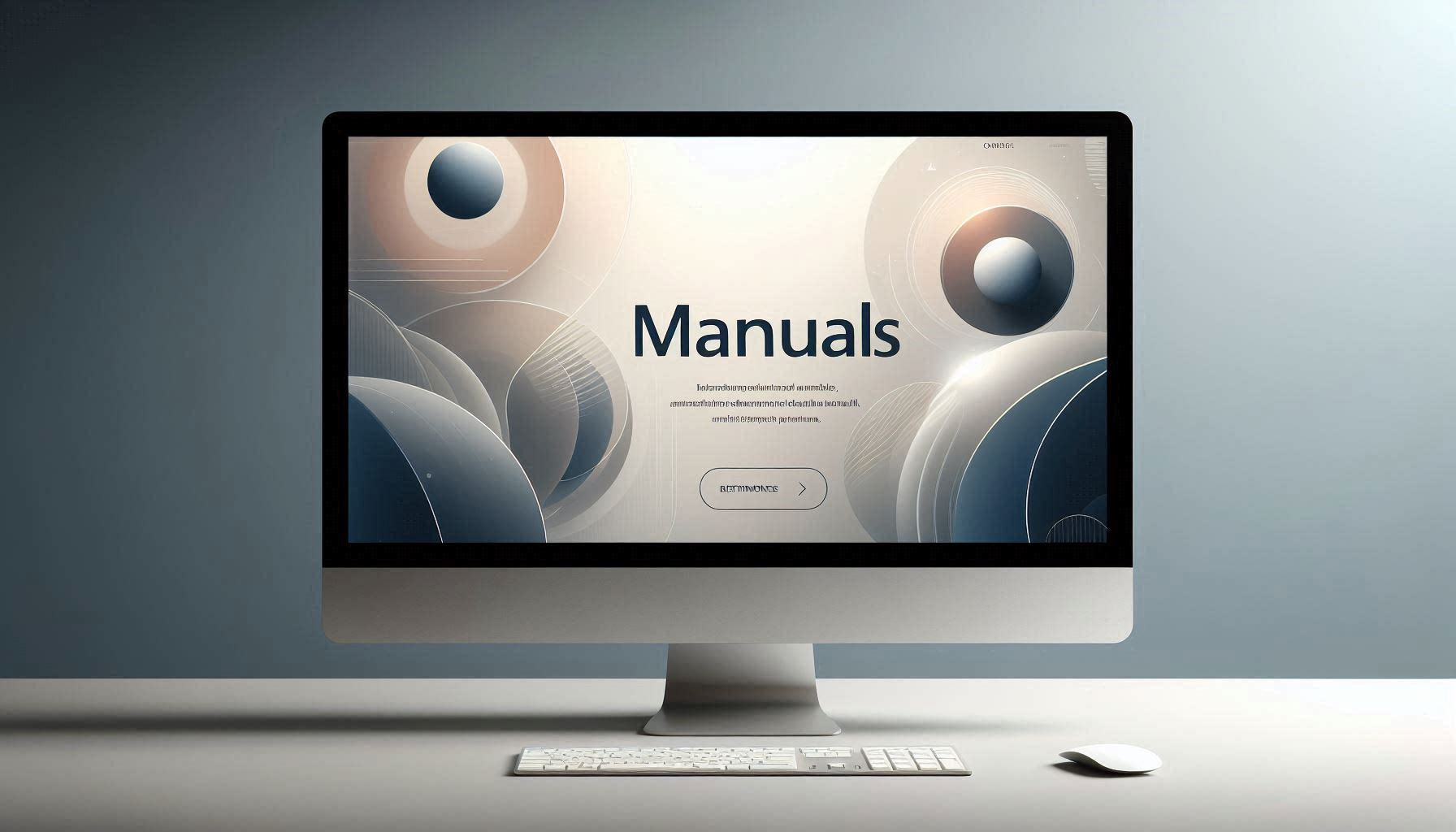 Computer Manual Image User Manuals by Alpha Antenna